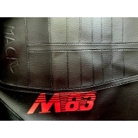 Capa / forra selim MACAL M83 MINARELLI preto / vermelho